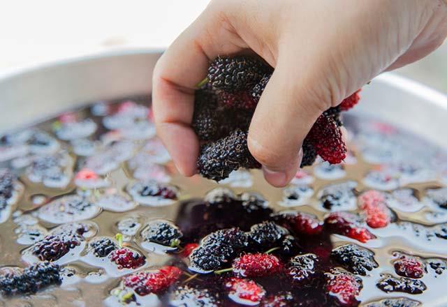 Baklk sistemini glendiriyor<br>      C vitamini vcudu zararl mikroorganizmalara veya kanserojenlere kar koruyan en nemli ve en gl antioksidanlardan biri. 1 porsiyon dut da (1 ay barda) gnlk C vitamini almna nemli bir katk salayarak baklk sistemini glendirmeye destek oluyor. Kendi kk faydalar byk bu lezzetli meyveden kahvaltnza da ekleyerek baklk sisteminizi glendirebilirsiniz.