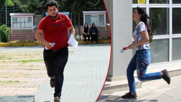 Gaziantep'te Yksekretim Kurumlar Snav'nn (YKS) ilk oturumu olan Temel Yeterlilik Testi'nde (TYT), baz renciler 15 dakika kuralna taklmamak iin salonlarna koarak yetiti. Snava giren rencilerin yaknlar ise okul kaplarnda dua ederek bekledi.