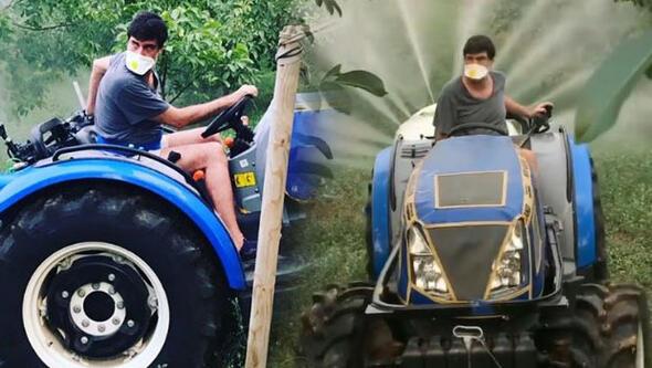 Oyuncu Burak Hakk, olu doduktan sonra tarma merak sard. nl isim Saroz Krfezi&#8217;ndeki iftliinde organik tarm yapyor.