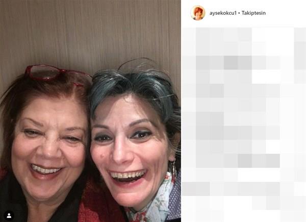 Bir dnemin efsane dizisi Bizimkiler'in Nazan' Aye Kk ve Bilge'si Bensu Orhunz' yllar sonra bir araya geldi