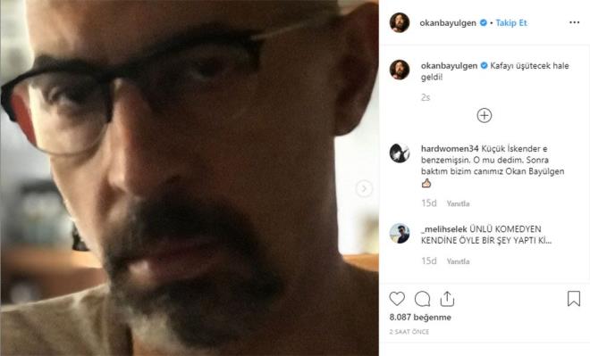 Okan Baylgen'in yeni imaj takipilerinin byk blm tarafndan beenilse de baz sevenleri "gitmi gzelim salar" yorumunu yapt.