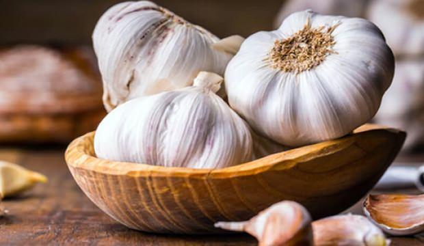 Sarmsak ile tampon yapn