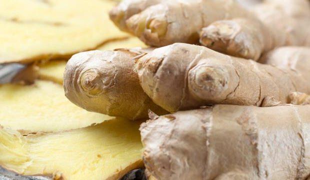 Zencefil ve krmz ac biber kr yapn