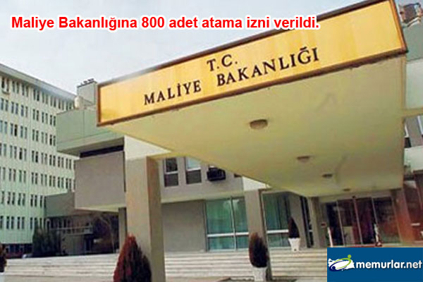 2013 ylnda 70 bin adet atama izninden en ok tahsis yaplan kamu kurumlar