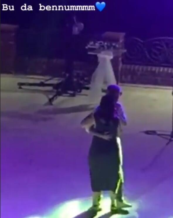 Bennu Yldrmlar ve Caner Cindoruk dans etti.