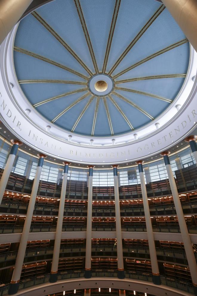 Son olarak merhum Cemil Meri'in ktphanesinde bulunan kymetli Osmanlca eserler, kz Sayn mit Meri Hanmefendi'nin himmetiyle ktphanemize baland. Bunun gibi yeni balar, irili ufakl gelmeye devam ediyor. Ktphanemiz bu zel koleksiyonlarla giderek daha da zenginleecek." eklinde konutu.