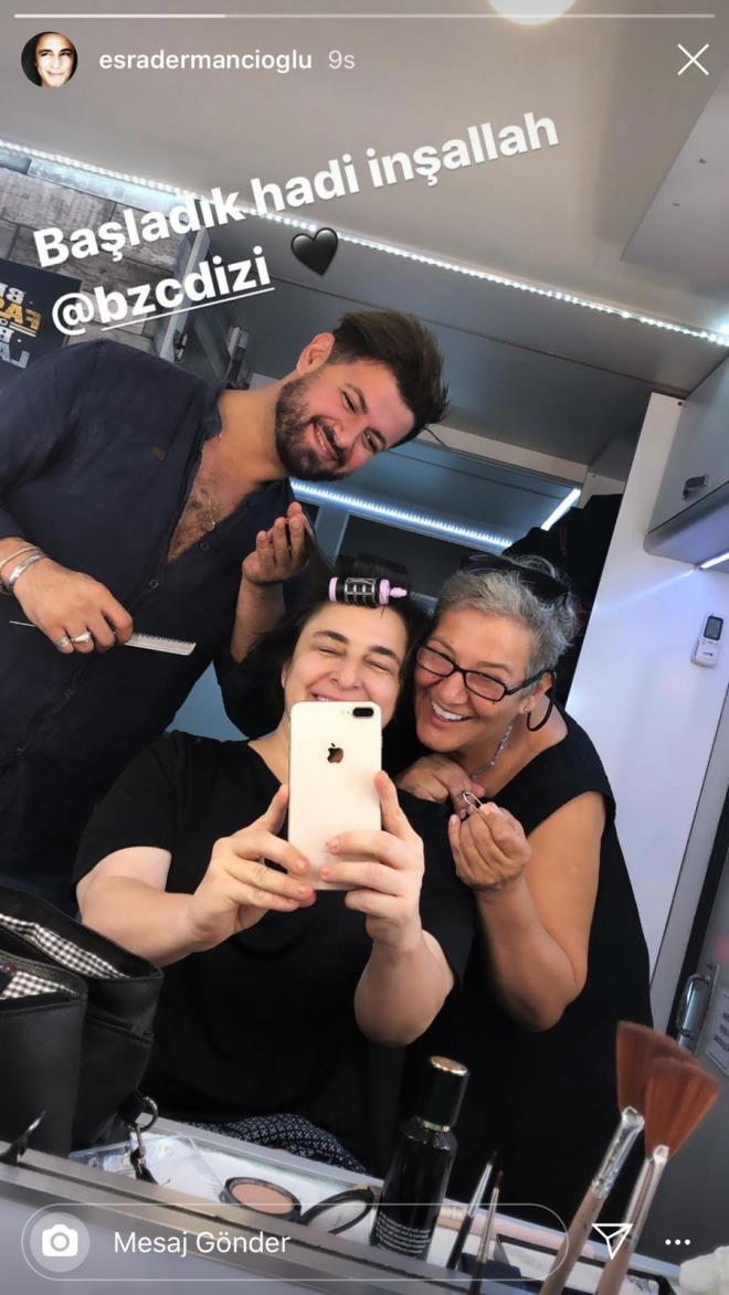 Dizide ?Hala? karakterine hayat verecek olan nl oyuncunun performans merak konusu oldu. Rol iin daha nce Nursel Kse?nin de ismi gemiti.    Dermancolu, Krgn iekler dizisindeki Zehra karakterinin ardndan getiimiz sezon da ahin Tepesi isimli dizide Ceylan Topu olarak ekranda boy gstermiti.