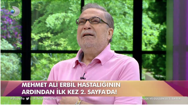 Mehmet Ali Erbil, Yeim Erbil'in telefonunu kapatmasnn ardndan aklamalarna u szlerle devam etti:  - Bu srecin ardndan biraz dinlenmek istiyorum. Ekim sonu filmde rol alacam. Ylbanda Kbrs?ta sahneye kacam.