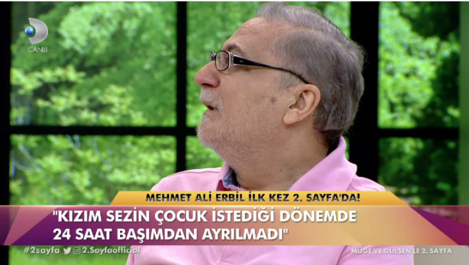 Kzm 24 saat bamdan ayrlmad<br>  - Kzm Sezin 24 saat bamdan ayrlmad. ocuk istiyordu. Ve bir tane dk yapmt. Ve hamile kalm. Allah ona kz evlat verdi.