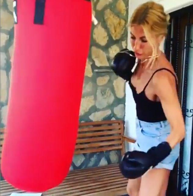 kel son olarak Instagram hesabndan antreman yapt ksa bir grnt paylat.