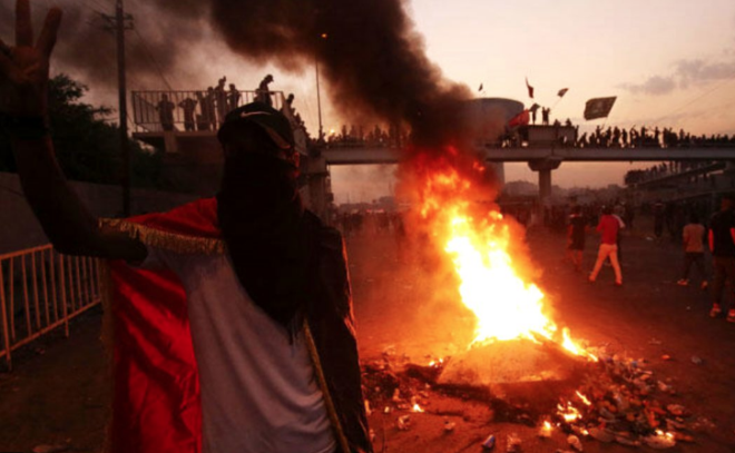 te zama zaman atmalarn yaand gsterilerden dikkat eken kareler...