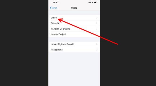 Burada yaptnz ayara dikkat edin. Son grlme ayar braktnz gibi mi?