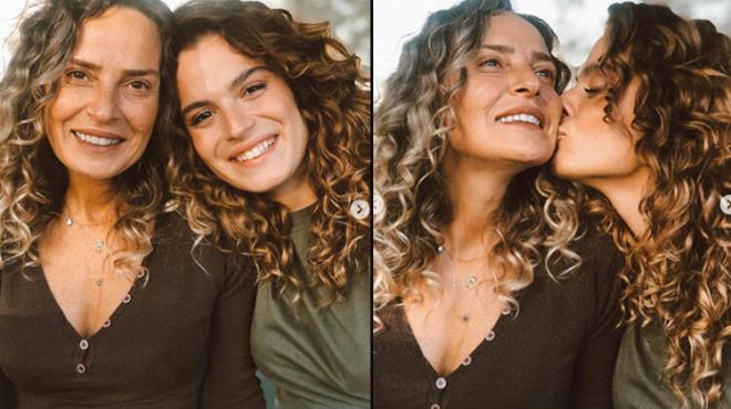 Gen oyuncu Asl Bekirolu annesi Sheyla Hanm ile birlikte ekilen  tane fotorafna Instagram sayfasnda yer verdi. Bekirolu'nun "anal- kzl" mesajyla yapt bu paylamna hem beeni hem de yorum yad.