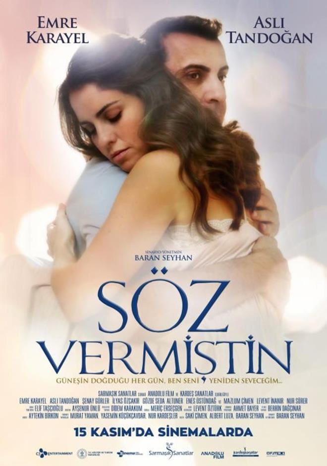 S�z Vermi�tin  <br>  Asl� Tando�an ile Emre Karayel?i bulu�turan filmi Baran Seyhan y�netiyor. Sosyal medya hesab�ndan yan kuv�zde yatan do�um arkada��n� bile bulabilecekken, b�yle bir hikayenin filmin ��k�� noktas� olmas� elbette �ok do�al. M�zisyen Nesim ve eski okul g�nlerinden arkada�� Lilyan?�n sosyal medyada kar��la�arak ba�latt�klar� ili�ki b�y�k bir a�ka d�n���yor. �enay G�rler, Levent �nan�r ve Mazlum �imen de oyuncu kadrosunda.