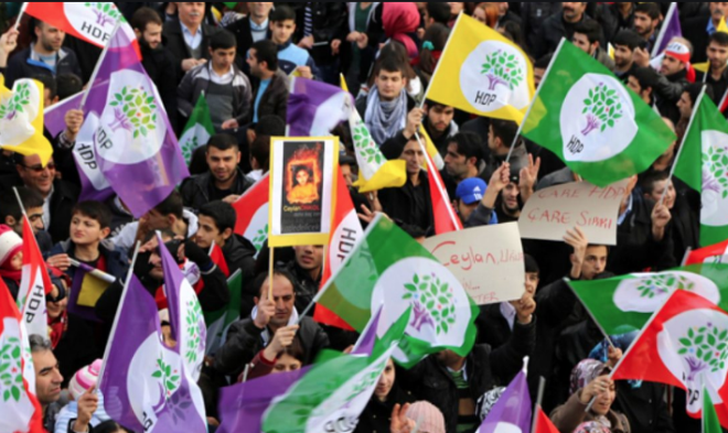 HDP d����te  <br>  -Eyl�l 2019 oy oran� 9,9 Karars�zlar�n oyu da��t�ld���nda: 12,0  <br>  -Ekim 2019 oy oran�: 8,7 Karars�zlar�n oyu da��t�ld���nda: 10,7