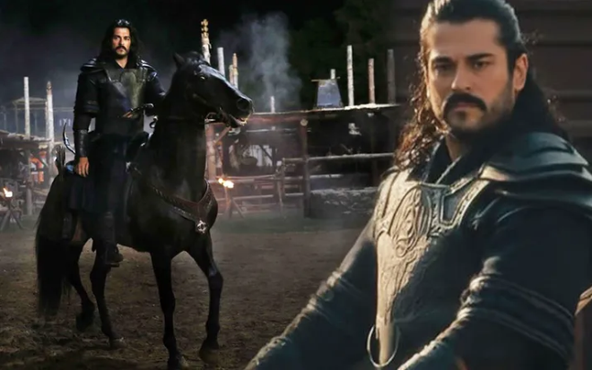 Kostm ekibi ana oyuncu kadrosu iin 120 adet kostm dikti. Dneme ait binlerce kostm ve zrhn retimi iin ise 50 bin metre eskitilmi zel kuma kullanld.