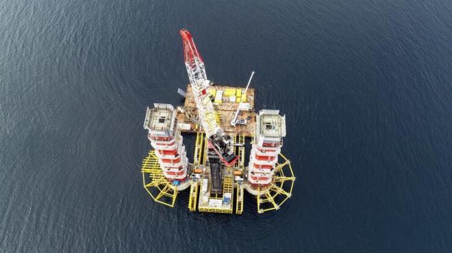 6?nc bloklardan sonra ba kirii zerine monte edilen trmanan vin yardmyla panel eklinde 7?nci bloklarn montaj tamamland.