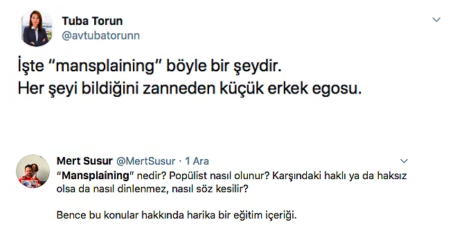 te o twitter'da yaplan yorumlardan bazlar...