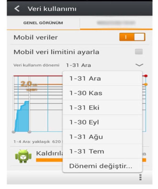 nternet paketinizi amamak iin kendi kotanz oluturun<br>  Artk telefonlar internetsiz olmuyor. WiFi balants olmad zamanlarda video izlemek gibi eylemler internet paketinizin hzla dolmasna neden olabilir. Veri kullanmn snrlamak isterseniz Ayarlar > Veri Kullanm admlarn takip ederek grafikteki ubuu srkleyin ve snrnz belirleyin.