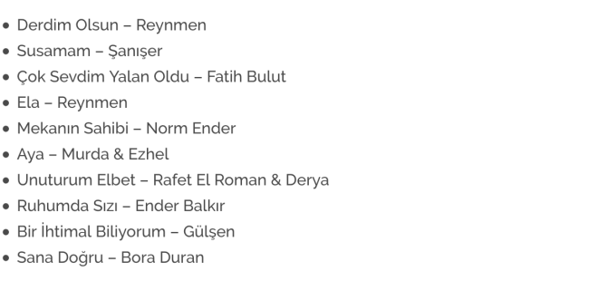 Trkiye'de 2019'da ykselen aramalar : arklar