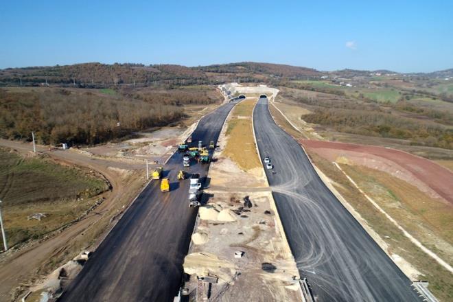 Projenin Asya tarafnda yzde 80, Avrupa tarafnda ise yzde 90 olmak zere toplamda yaklak yzde 85 fiziki ilerleme saland.