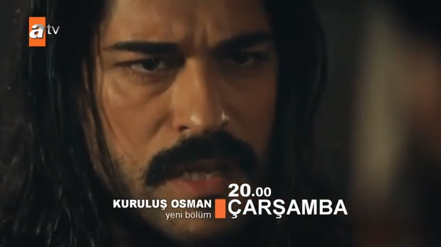 Dndar Bey'in "Bizi de mi hanerleyeceksin" szne Osman Bey, "Kansa kan" diyerek yant veriyor.