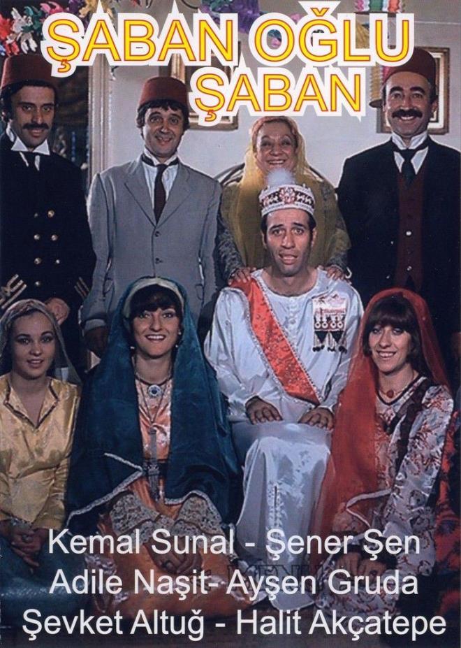 aban Olu aban filminde, Kemal Sunal ve Halit Akatepe gibi isimlerle barol paylat.
