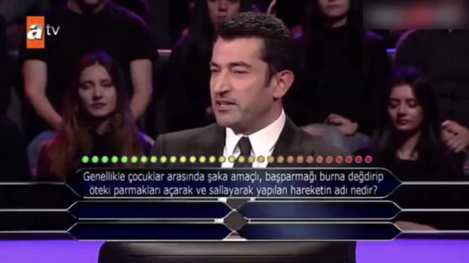 ATV ekranlarnn yaklak 3 sezondur devam eden yarma program "Kim Milyoner Olmak ster?", Kenan mirzalolu'nun keyifli sunumuyla devam ederken her hafta gndem olmaya da devam ediyor. Yarma ekran bandakiler tarafndan severek izleniyor.