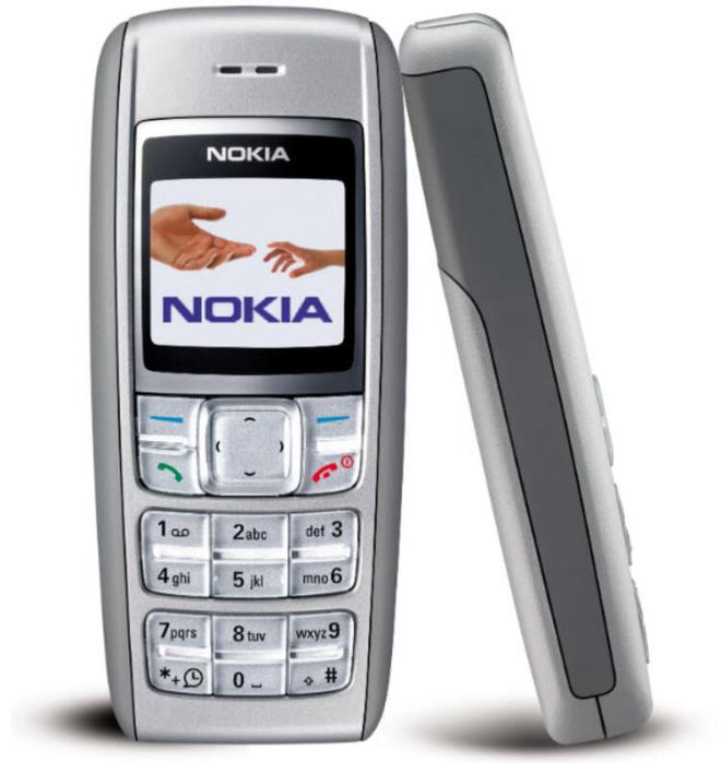 Nokia 1600:    Nokia'nn en ok satan telefon modellerinden biri de Nokia 1600... 2006 ylnda tantlan cihazda birka video oyunu ve hatta zil sesi dzenleyici bulunuyordu. Bu ara sayesinde kullanclar kendi zil seslerini yapabiliyordu. Nokia 1600, toplamda 130 milyon satt.