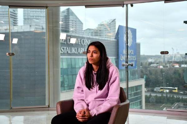 TRKK'e destek verdiini syleyen Cemre Uyank, "Aslnda Amerika'dan yarmaya katlmak iin deil, kk hcre ba yapmak iin dnmtm" dedi.