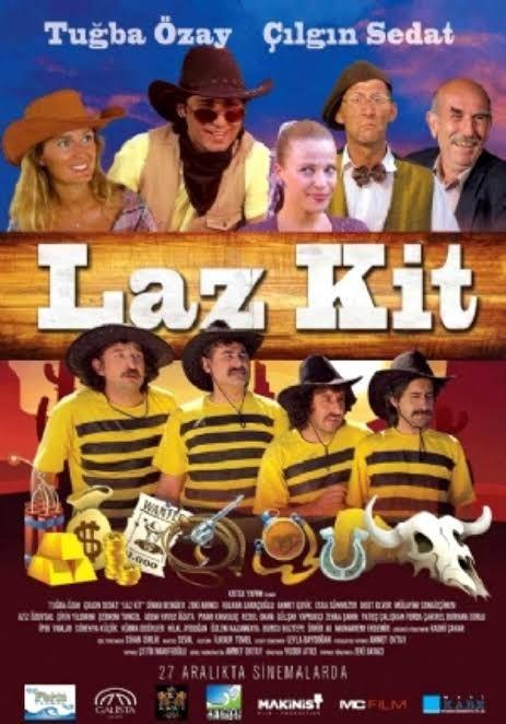 Laz Kit<br>  Yusuf Atc ve Zeki Aknc'n ynetmenliini yapt; Tuba zay, Sinan Bengier, Ahmet elik, Esra Snmezer ve Dost Elver'in rol ald "Laz Kit" yerli komedi merakllarnn ilgisini ekmeye aday.