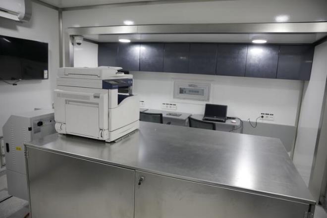 LAZER TARAYICI CHAZ ELAZI&#8217;DA KULLANILIYOR  Teksin, tasarlanan ve kullanlan bu ara iin Bakanln patent bavurusu yaptn belirterek unlar syledi: