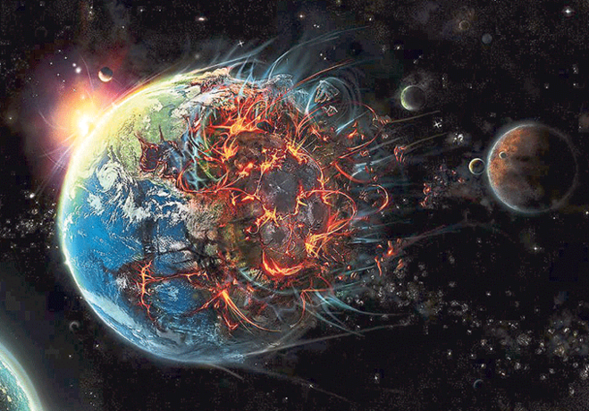 *Yecc ve Mecc kacak<br>                           *Gne batdan doacak*         <br>                                *Kbe yklacak