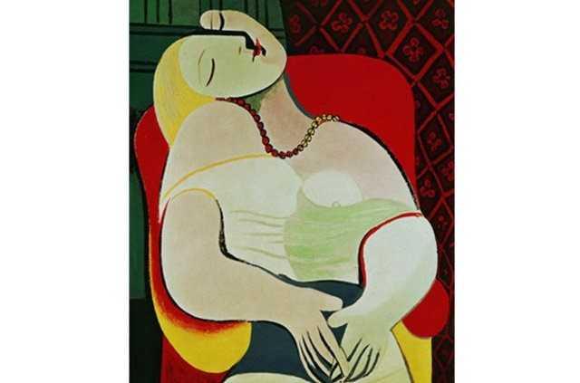 La Rve (Rya) - Pablo Picasso, 1932<br>    Deeri 155 milyon dolar olan, Picasso'nun sevgilisi Marie-Therese Walter' krmz bir koltukta uyurken gsteren Rya adl resmi, Picasso'nun en nl eserlerinden biri. 2006 ylnda Steve Wynn, eseri Steven Cohen'e 139 milyon dolar karlnda satmay kabul etmiti. Fakat daha sonra Wynn'in esere yanllkla zarar vermesi sonucu sat iptal edilmiti.