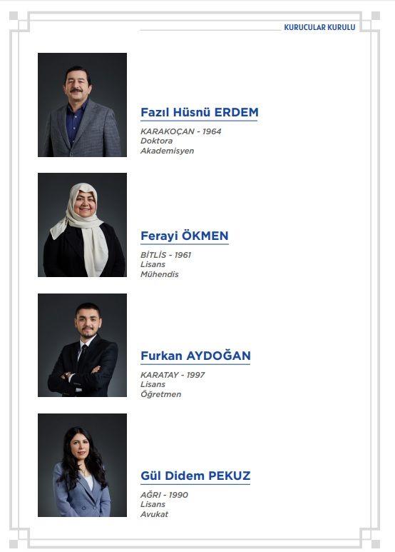 ‘Benim i�in �ld�rme’ kampanyas�n�n mimar� Avukat G�l�in Av�ar da Babacan'�n kurucular kurulu listesinde yer al�yor. Listede dikkat �eken bir ba�ka isim ise eski asker G�venlik Uzman� Metin G�rcan da listede.