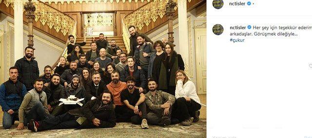ukur'a veda eden Nejat ler, Instagram hesabndan bir paylam yapt. Oyuncular ve set ekibiyle ekilen fotorafn paylaan Nejat ler, "Her ey iin teekkr ederim arkadalar. Grmek dileiyle... " notunu yazd.