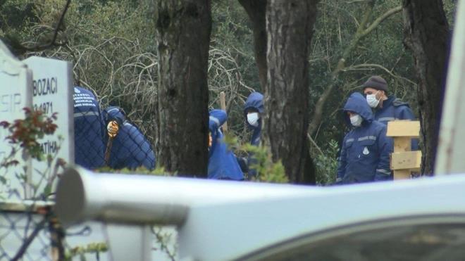 evik kuvvet ekipleri Baklac Mezarl giriinde beklemeye balad.