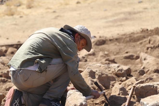 anlurfa'da kltr envanterinin tespiti iin balatlan almalar srasnda, kent merkezine 46 kilometre mesafedeki Tek Tek Dalar Milli Park iindeki Kargal Mahallesi yaknlarnda, aratrmaclar tarafndan 1997 ylnda yaplan yzey almasnda Karahantepe'deki toprak altnda bulunan yaplar fark edildi.