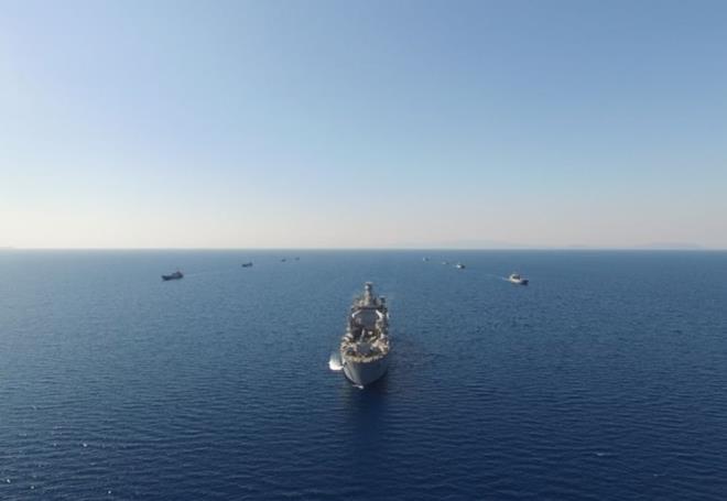 Deniz Kuvvetleri Komutanl, Amfibi Grev Grup Komutanl harekata hazrlk eitimlerinin 27-28 Nisan'da Ege Denizi&#8217;nde yapldn bildirdi.