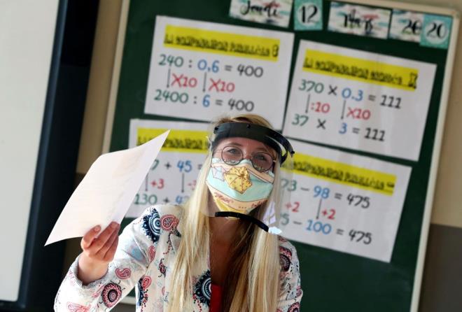 te dnyadan eitimde 'yeni normal' fotoraflar...