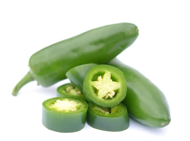 86. JALAPENO B�BER�    <br>Olgunla�m�� k�rm�z� jalapenolarda karotenoid seviyeleri 35 kat daha y�ksek. 100 gram� 34 kalori.