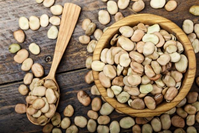 57. L�MA FASULYES�    <br>Karbonhidrat, protein ve manganez bak�m�ndan y�ksek, ya� oran� d���k, 106 kalori de�erinde.