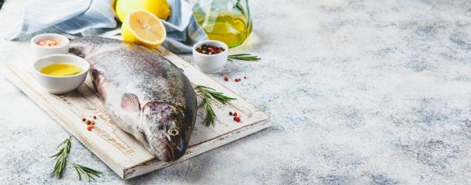 75. G�KKU�A�I ALABALI�I  <br>  Omega-3 a��s�ndan zengin ve 141 kalori.