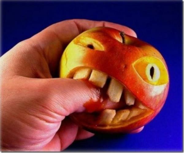 Yarat�c�l�k da s�n�r tan�mayan tasar�mc�lardan farkl� meyve tasar�mlar�...