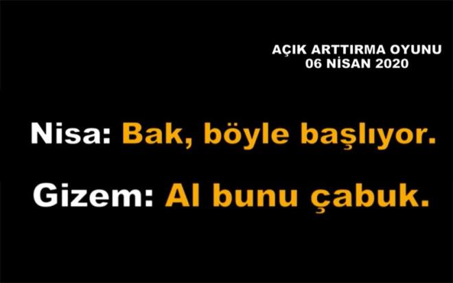 Nisa yz vermedi mi? : Nisa, Sercan'n kendisinden 'intikam' almak iin adn sylediini belirtip unlar syledi: "lk frsatta adm yazacan biliyordum. Benden intikam almak iin yapyor".  Nisa'nn intikam vurgusu stne Sercan Yldrm aralarnda geenlere dair bomba ifalarda bulundu. Yaananlarn tek tarafl olmadn belirten Sercan Yldrm, Akm, Ezgi, Aycan ve Cemal Can'n da ahit olduunu syledi.