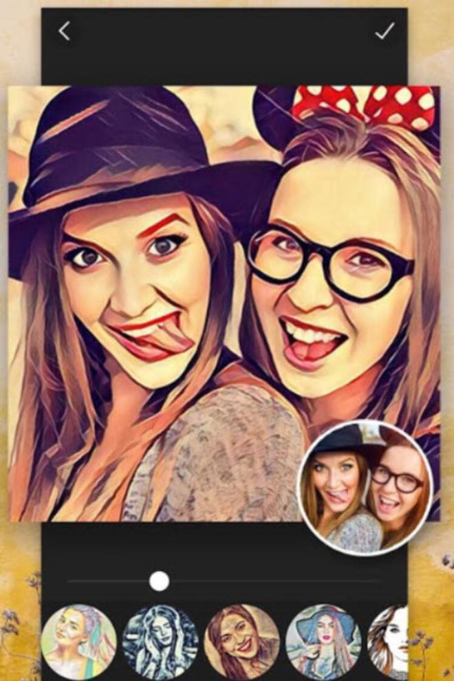 Cartoon Art Photo  <br>  Fotoraflarnz karikatrize eden bu uygulama da grnd kadar masum deil.