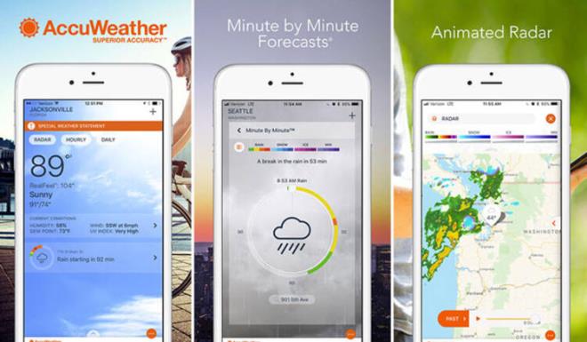 AccuWeather<br>  Popler hava durumu uygulamas AccuWeather, olduka detayl bir ekilde hava durumunu kullancsyla paylayor. Ancak bu uygulama da casusluk yapyor.