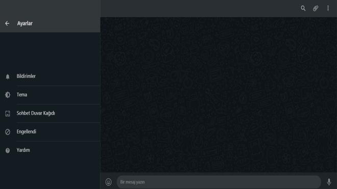 WhatsApp Web karanlk mod kullanma sunuldu!  <br>  Karanlk temay aktif hale getirmek iin WhatsApp Web&#8217;in bilgisayarnzda ak olmas gerekiyor. Ardndan ekrann sol st ksmnda bulunan  noktal menye tkladnz zaman karnza gelecek ayarlar seeneine tklayn. Alan men iinden tema kutucuuna geldiiniz zaman ise sizleri karanlk ve ak olarak iki renk modu karlyor. Tek yapmanz gereken &#8220;Koyu&#8221; seeneine tklamak.