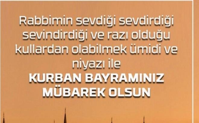 Mbarek Kurban Bayramnz kutlar, hayrl gnlere haberci olmasn temenni ederim.  Bu mutlu gnde, gzel insanlara, zel insanlara, hani vazgeemediklerimize, sevgilerimizi, sayglarmz, dualarmz gnderiyoruz. Her gnnz bir bayram olsun.