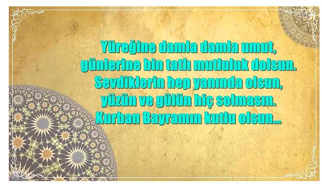 Resululah (s.a.v.) buyurdular ki: &#8220;Allah indinde gnlerin en by Kurban Bayramgndr. Bunu, fazilette nefr gn (terik gnlerinin ikinci gn) takip eder.&#8221; (Abdullah bnu Kurt, Ktb&#8217;-Sitte: Hadis no: 4561)&#8220;Onlara, Adem&#8217;in iki olunun haberini gerek olarak anlat: Hani birer kurban takdim etmilerdi de birisinden kabul edilmi, dierinden ise kabul edilmemiti. (Kurban kabul edilmeyen karde, kskanlk yznden), &#8216;And olsun seni ldreceim.&#8217; dedi. Dieri de &#8216;Allah ancak takva sahiplerinden kabul eder.&#8217; dedi&#8230;&#8221; (Mide 5/27)